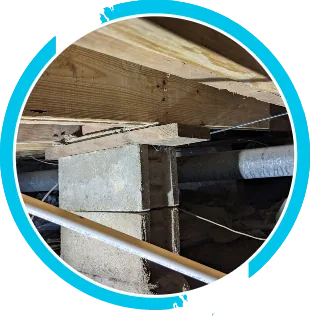 sagging or uneven floors